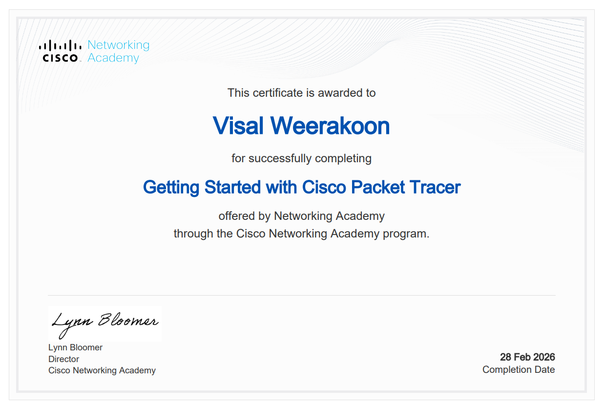 Getting Started with Cisco Packet Tracer